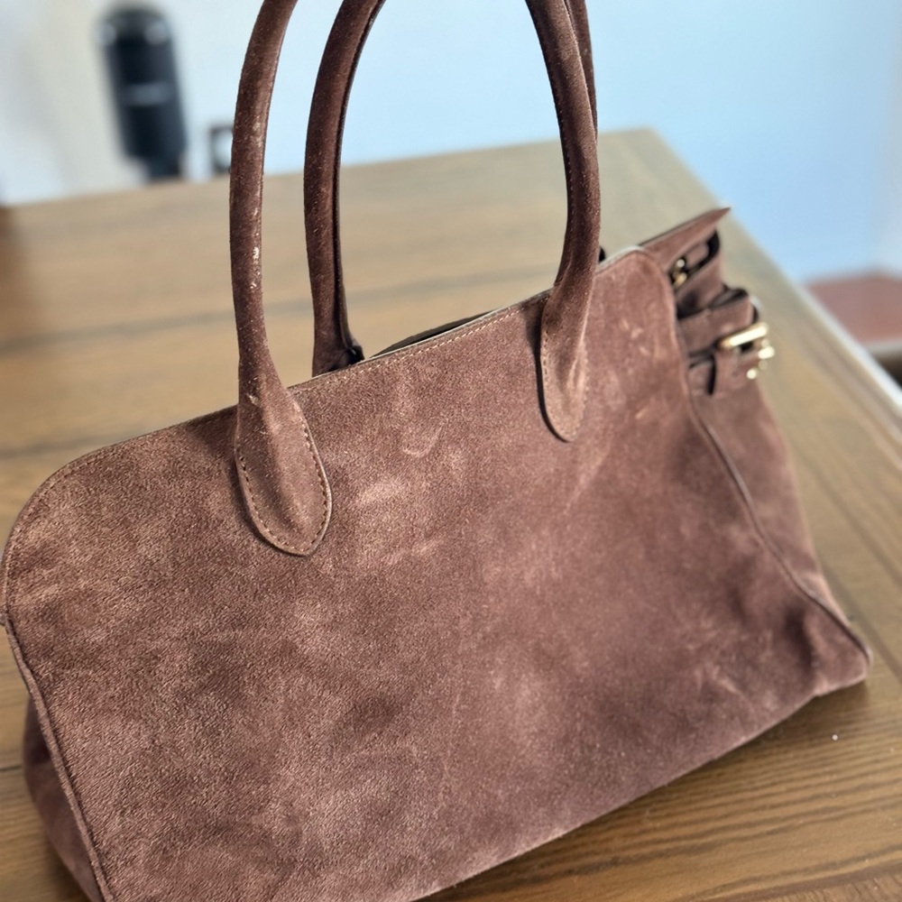 Claudia Firenze suede bag